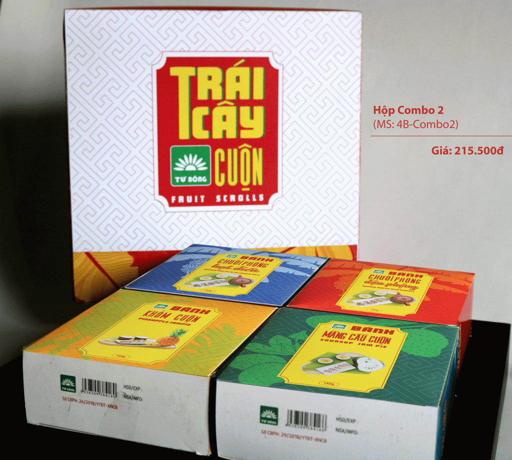 Trái cây cuộn combo2